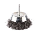 Щетка проволочная чашечная (d75 мм, толщ. проволоки 0.3 мм, гофрированная, металл, 6 мм) Makita