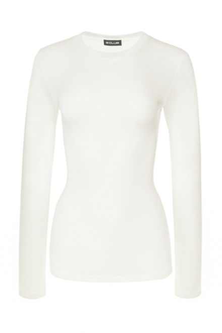 «Second skin» Базовый лонгслив из трикотажа