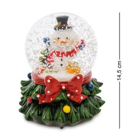 XM-613 Шар со снегом «С Новым Годом!»