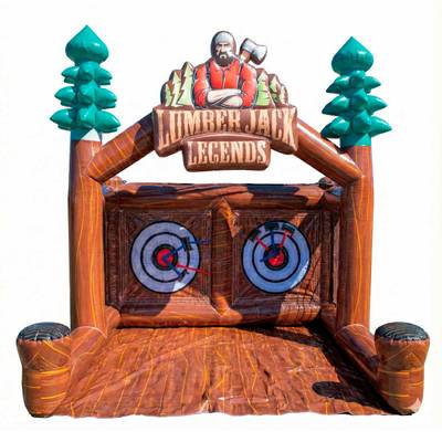 Надувной дартс «Таёжный рубеж» на подкачке, диаметр 3,5 м, размер 3,5×3,5×4 м