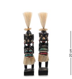 Decor and Gift 22-039 Статуэтка «Асмат» н-р из двух, 20 см