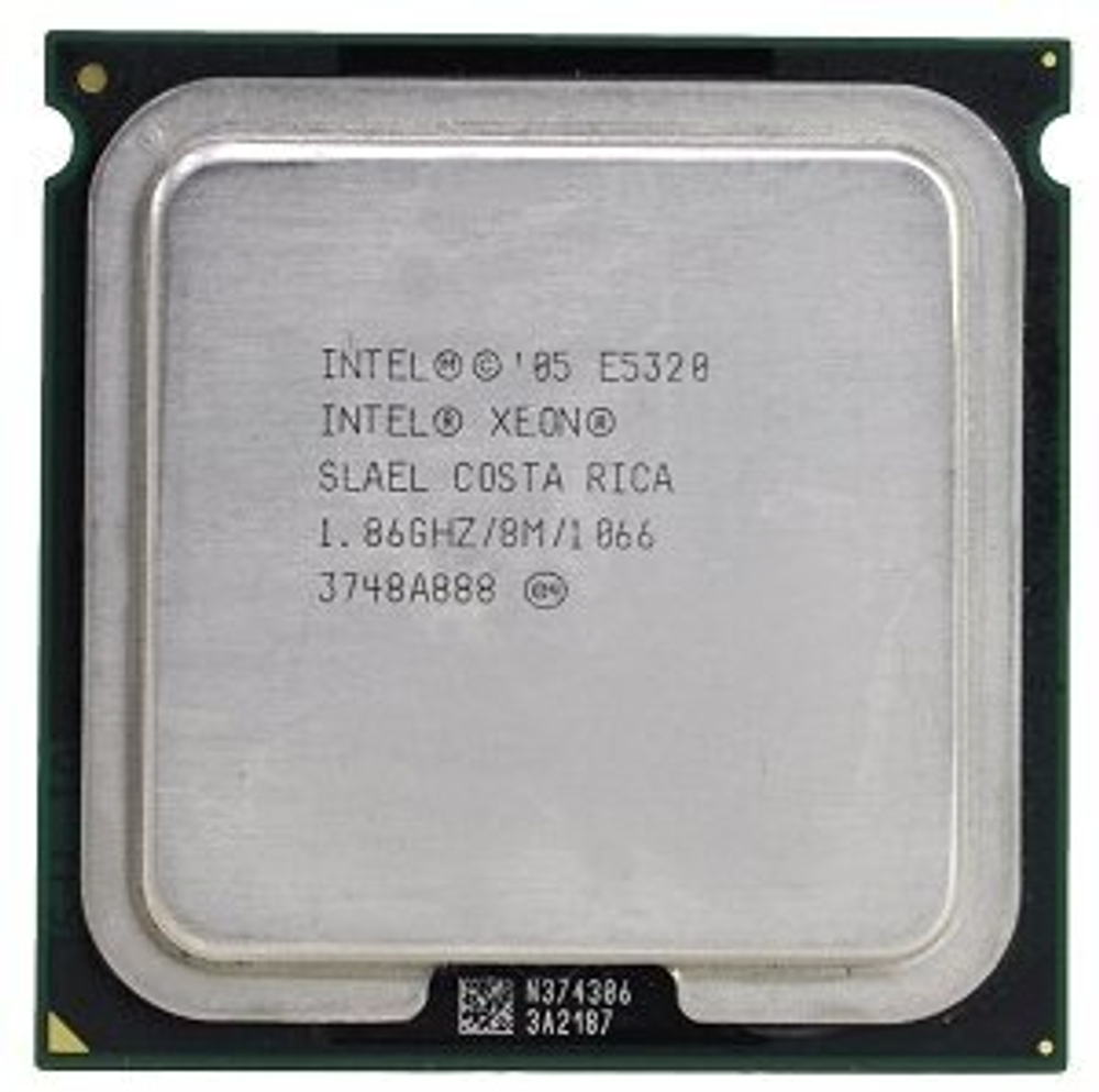 Процессор Intel Xeon E5320 Clovertown (1860MHz, LGA771, L2 8Mb, 1066Mhz) OEM
