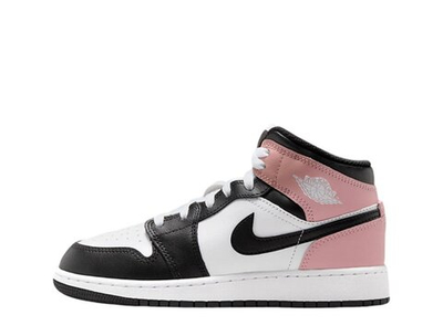 Баскетбольные кроссовки Air Jordan 1 Mid (GS) Pink