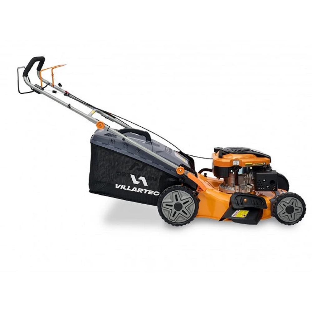 Газонокосилка бензиновая VILLARTEC MB 4153T: 5.5 л.с., нож 53 см, MB4153T