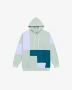 Худи Ymkashix HTF фисташка/изумруд/фиолет