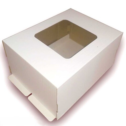 Упаковка гофрокартон 40*30*20 см, (С ОКНОМ)