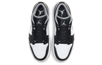 Jordan Air Jordan 1 low "shadow" Vintage Delicate Details Shock Absorption Anti-slip Wear Low Help Retro Basketball Shoes Same Black and White Grey