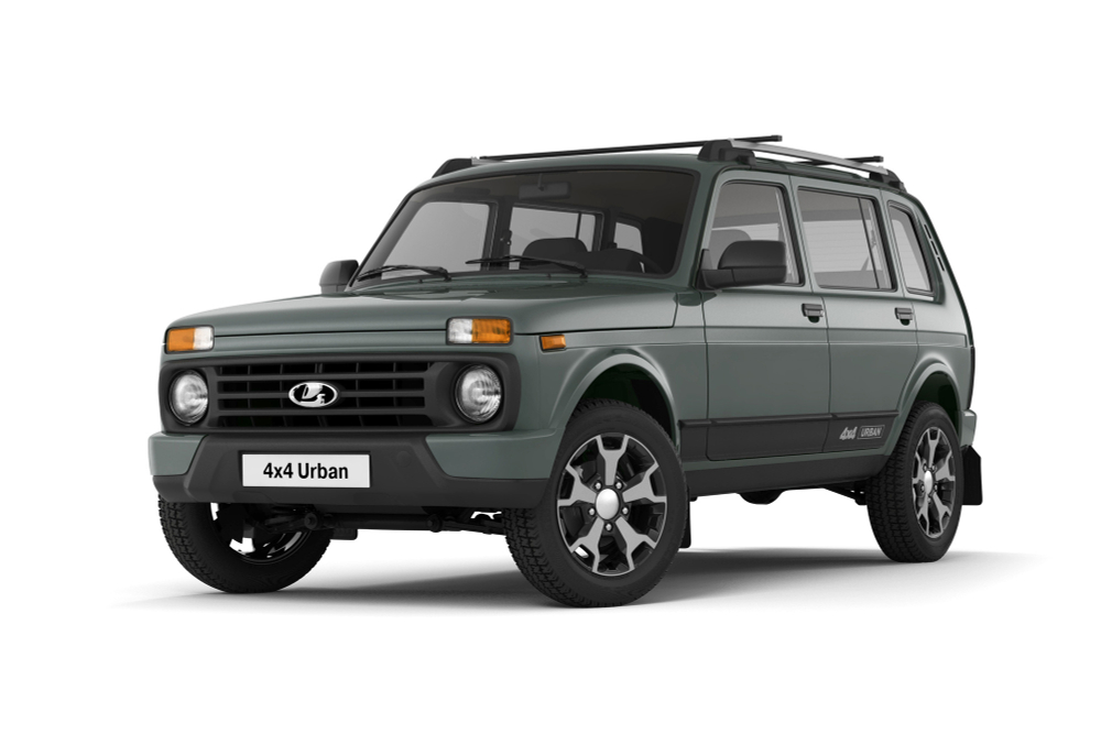 Рейлинги с поперечинами "Усиленные" ЛАДА 4x4 2131 (1995-2020) черный / PT Group