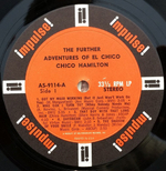 Chico Hamilton - The Further Adventures Of El Chico - US OG Impulse Stereo