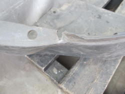 Накладка переднего бампера Honda CR-V 4 (RE, RM) 12-15 Б/У Оригинал 71102t1gg000