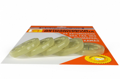 РК Подушки глушителя ВАЗ-2108 (ТПУ) (5шт.) 21Р ТПУ