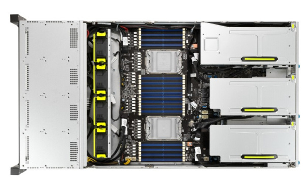 Серверная платформа 2U ASUS RS720-E10-RS12/10G/2.4KW/8NVMe/GPU