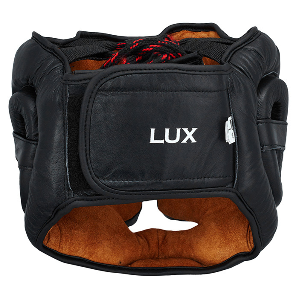 HGL-9049 Боксерский шлем LUX черный