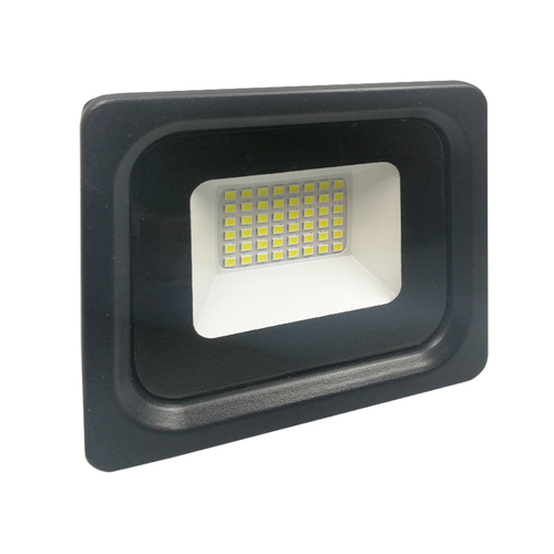 Светодиодный прожектор LED 50W 220-240В 4000Лм 6500К IP65 (черный) TEXENERGO