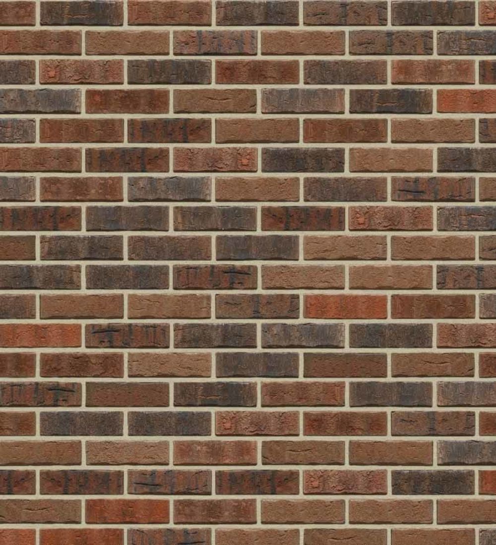 Feldhaus Klinker, K685WDF, sintra ardor nelino, ручная формовка, пустотелый - Клинкерный кирпич