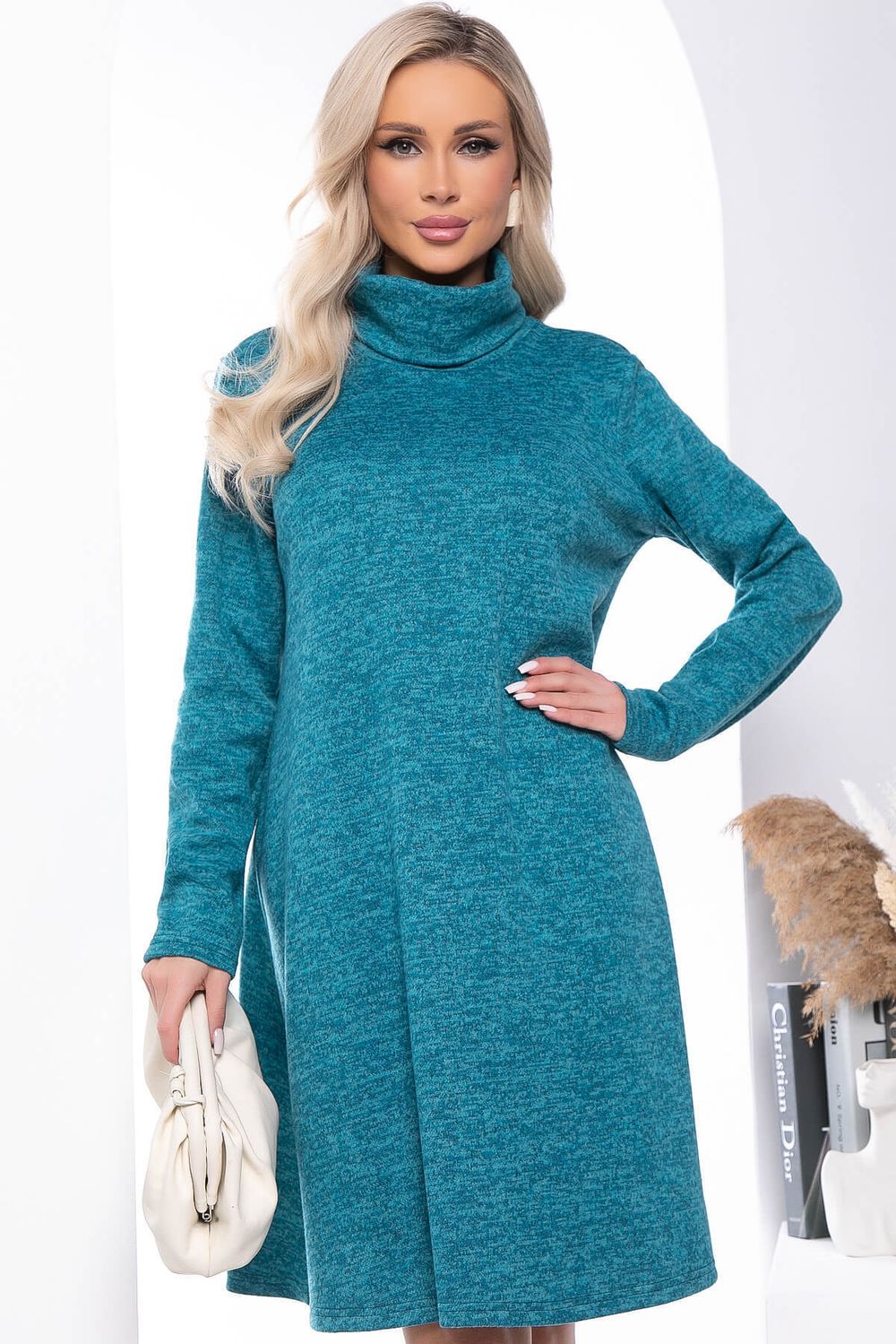 Платье "Миледи" (морская волна) П8024 LT Collection (Акция)