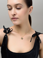 Колье с буквой