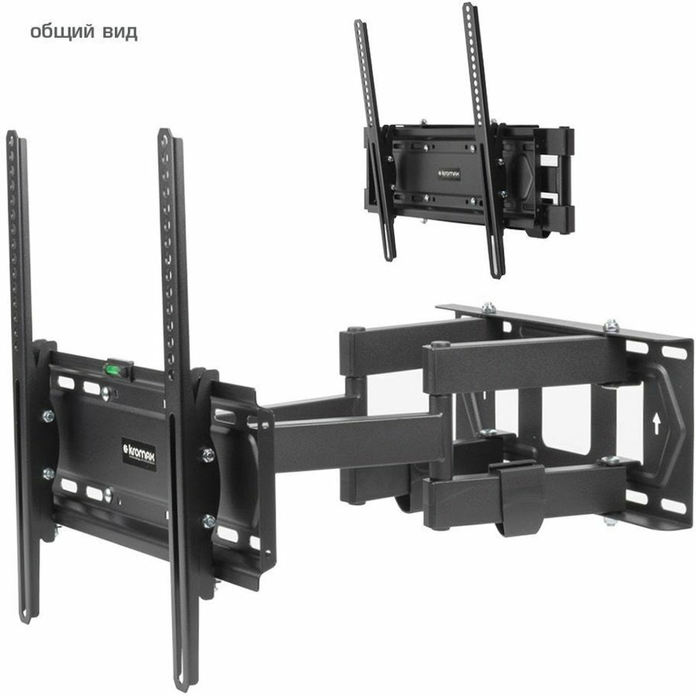 Кронштейн для телевизора Kromax PIXIS-L-2, 22-65", настенный, поворот и наклон (90219)