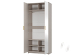 Шкаф 2-х створчатый ШК-05 МС Пандора (кашемир)