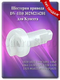 Шестерня привода блока DV-1110 302M214201