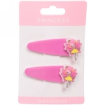 Зажимы для волос детские 2шт «Happy smile», фея, микс 4 цвета, 5*2см