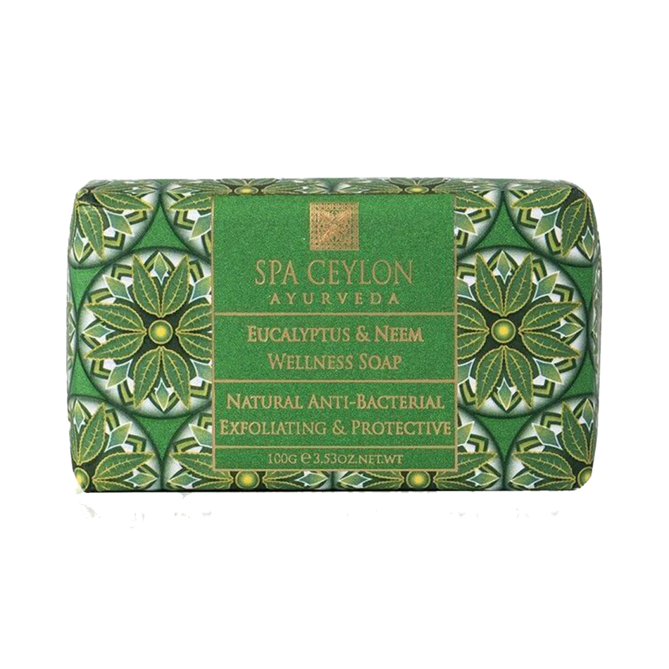 Натуральное антибактериальное мыло "Эвкалипт и Ним" (100гр)