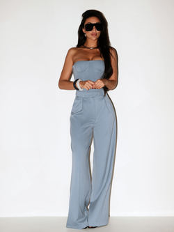 Корсет из костюмной ткани