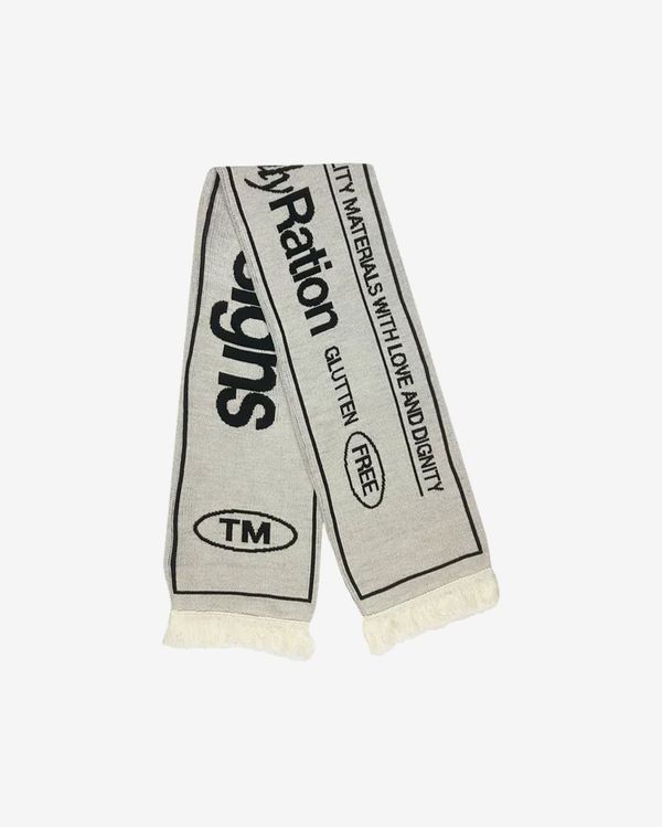 Шарф QG Reversible молочный - фото 1