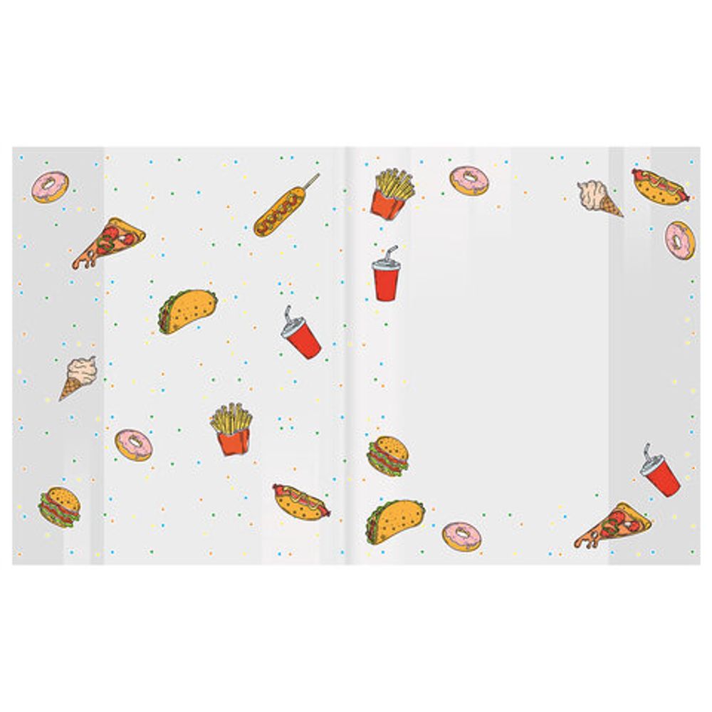 Обложки "FOOD" для тетрадей и дневников, КОМПЛЕКТ 10 шт., ПЛОТНЫЕ, 210х350 мм, 110 мкм, FUNSTER (ФАНСТЕР), 274083