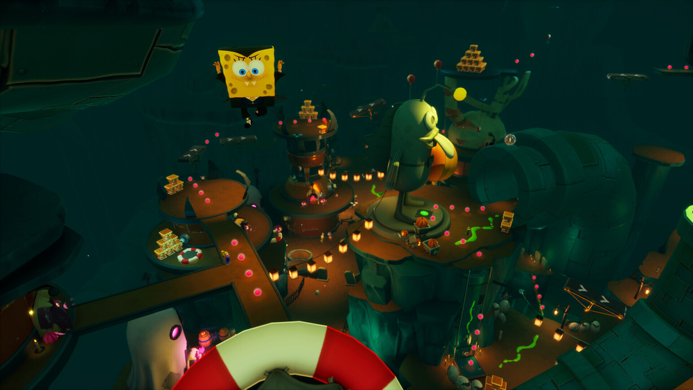 SpongeBob SquarePants: The Cosmic Shake (диск для Xbox One/Series X, интерфейс и субтитры на русском языке)