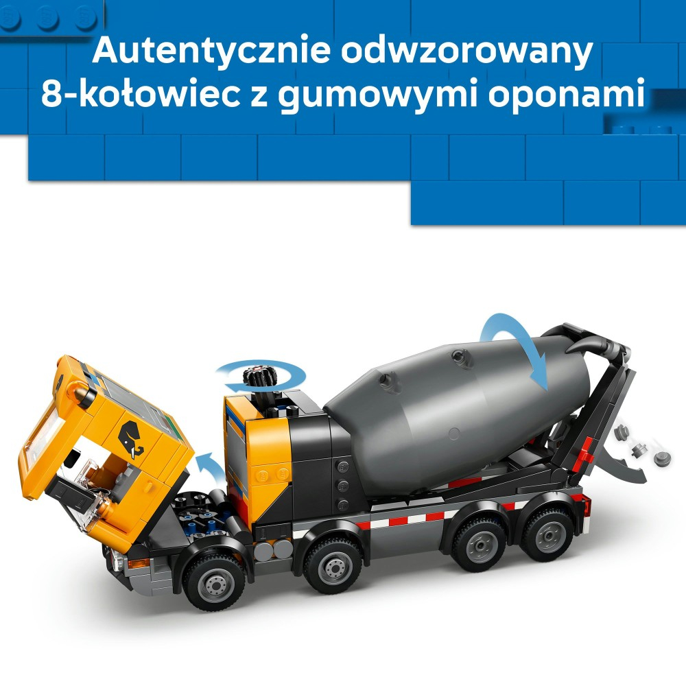 LEGO City - Бетоносмеситель 60478
