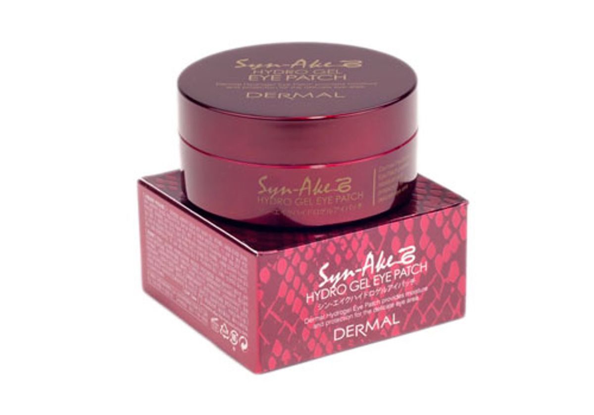 Патчи под глаза "Dermal" с ядом змеи, 60шт