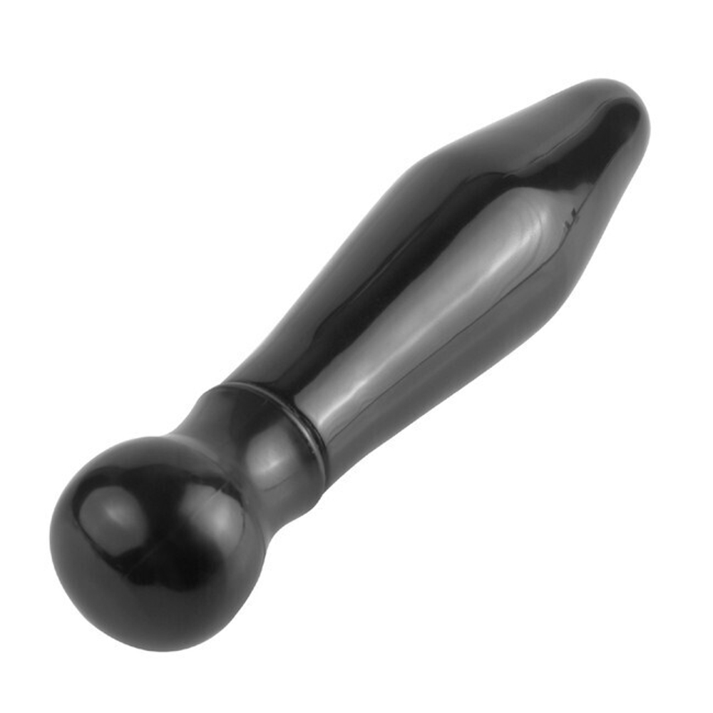 Гладкий анальный вибро-стимулятор Butt Dart Vibe (Цвет: черный)