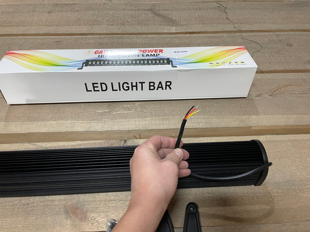 100W / Светодиодная балка, 20 LED - 100W, 54 см, белый + желтый, серия: драйвер (1 шт.) =
