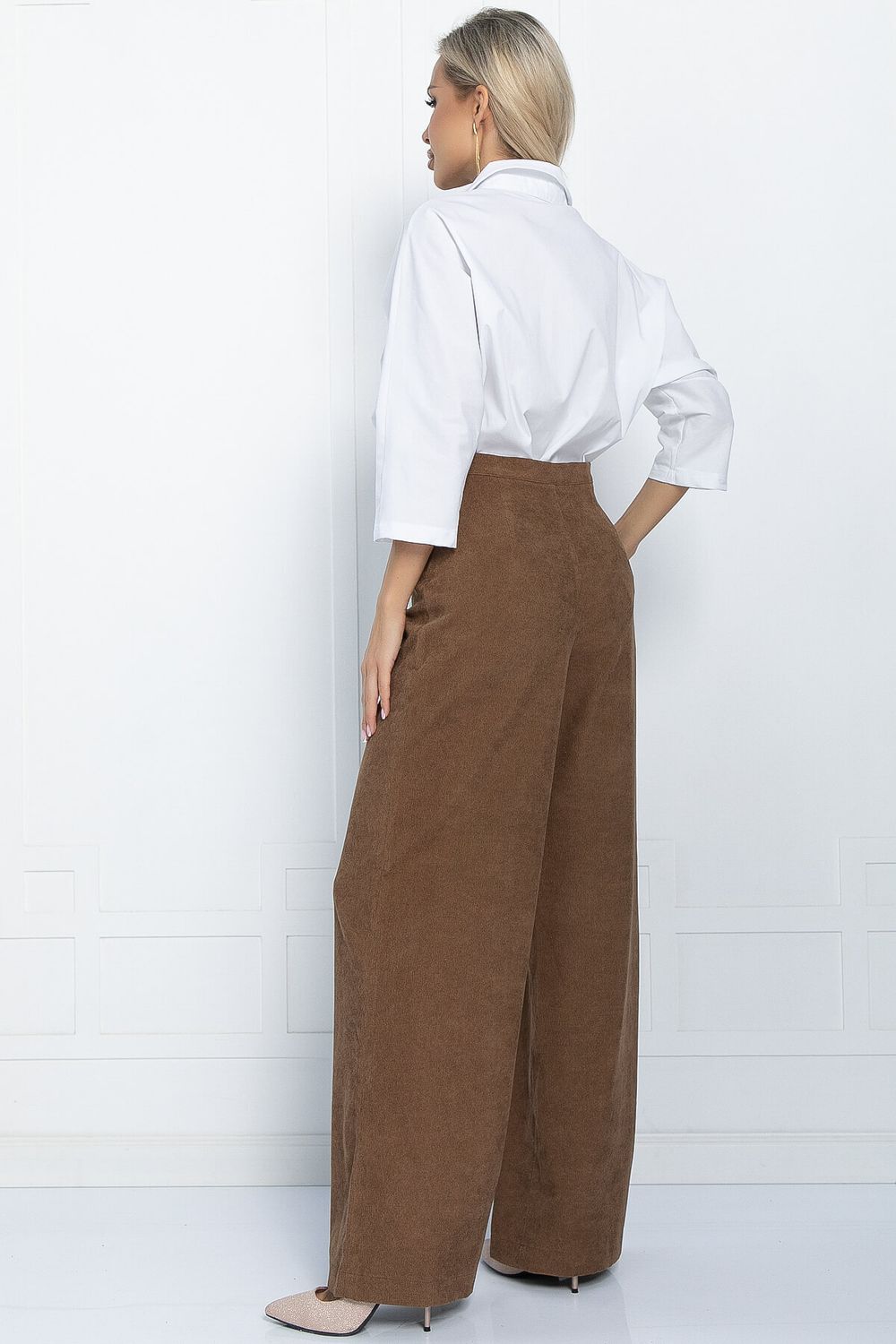 Брюки Жанин (светло-коричневые) Б11390 LT Collection (Акция)