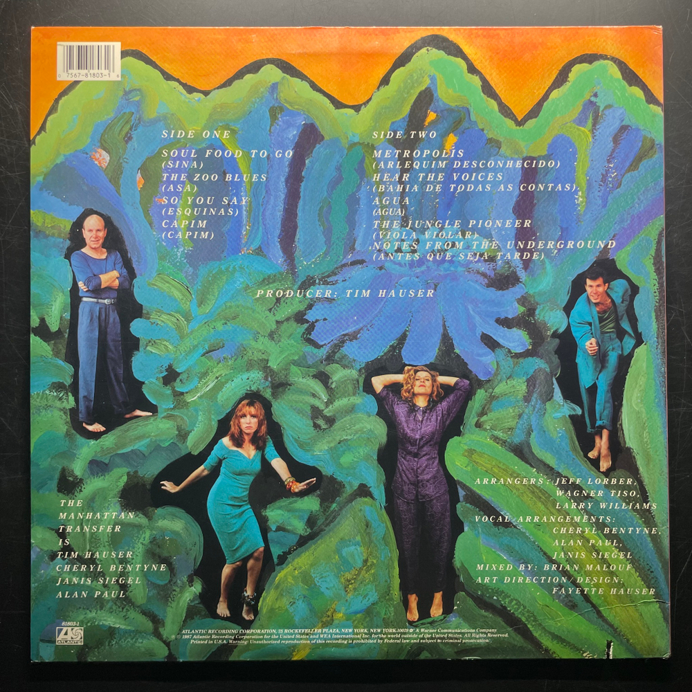 The Manhattan Transfer ‎– Brasil (США 1987г.)