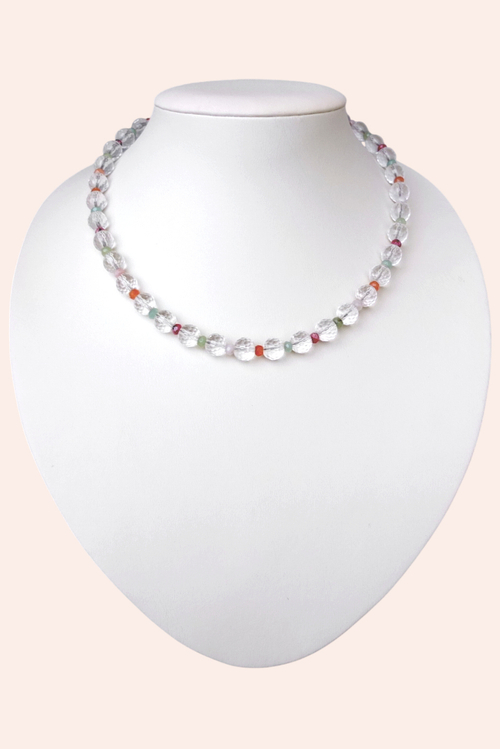 Чокер из горного хрусталя