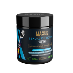 БАД MAXUS Сексуальная Эйфория для него, Sexual Euphoria for him, 60 капсул