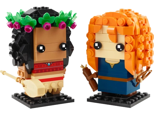 Конструктор LEGO BrickHeadz 40621 Моана и Мерида