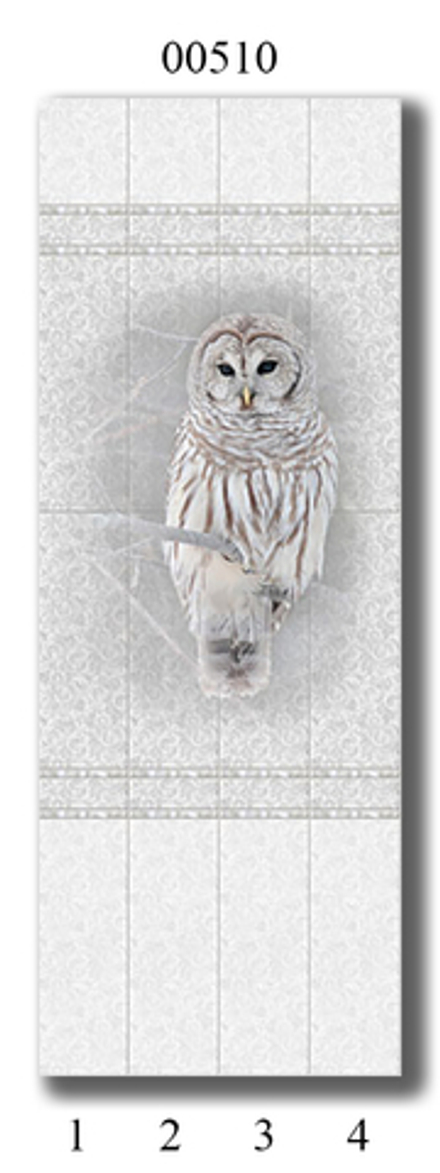 Панель из ПВХ Panda "Белые кружева" арт.00510