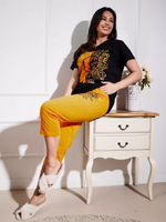 Пижама женская брид+футб. хлопок (велик) КЖ0037