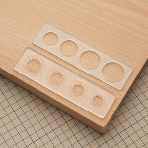 Акриловый шаблон колодка для перетяжки кнопок