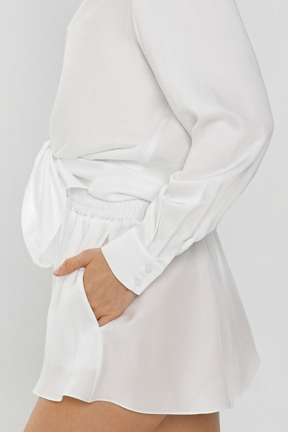 Шорты Alexandra Talalay облегченные AS-h008 белые