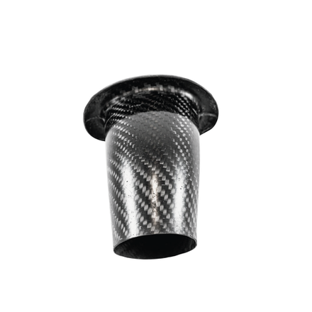 Вставка патрубка ФК KVS карбон GASGAS MC 250F/350F (20-23), FC250/350, SX-F250/350 (16-22)