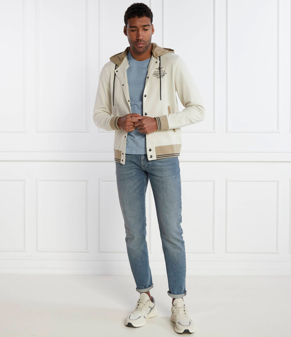 Худи Aeronautica Militare - кремовый(AF466F511)