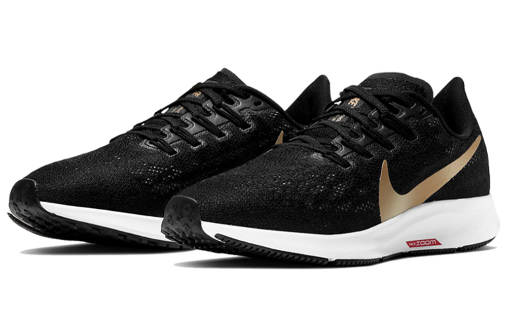 Nike Air Zoom Pegasus 36 Black University Red Women"s