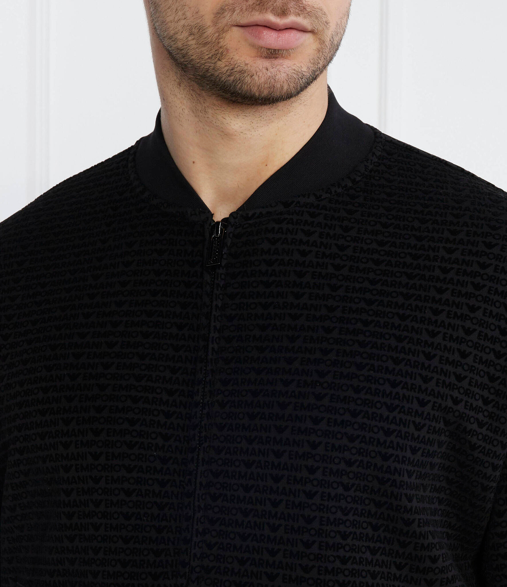 Худи Emporio Armani - черный(3D1ML5 1JHSZ)