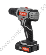 Дрель-шуруповерт аккумуляторная Ресанта ДА-20-2ЛК (2,0 А/ч)