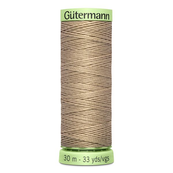 Нитки отделочные Gutermann Top Stitch 30 (30 метров), 5 кат. | 215 т.кремово-бежевый