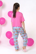 Пижама для девочки Единопончик-2 Виотекс РОЗОВО-ГОЛУБОЙ